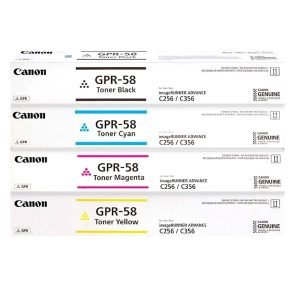Canon GPR-58 Original Negro Cian Magenta Amarillo para imageRUNNER ADVANCE DX C5840i C5850i C5860i C5870i