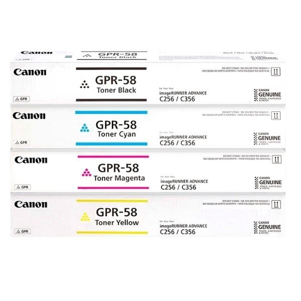 Canon GPR-58 Original Negro Cian Magenta Amarillo para imageRUNNER ADVANCE DX C5840i C5850i C5860i C5870i